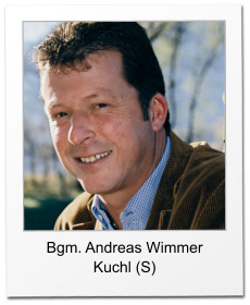 Bgm. Andreas Wimmer Kuchl (S)